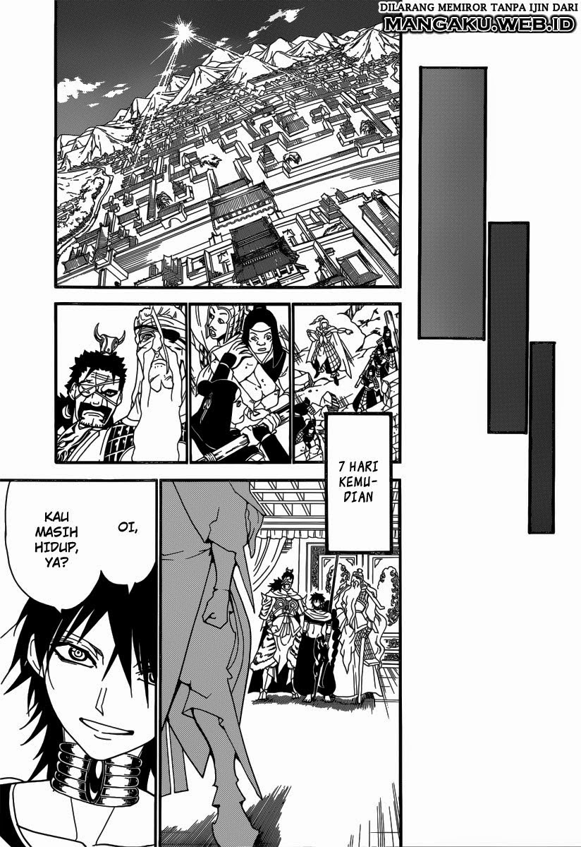 Magi – Labyrinth of Magic chapter 250